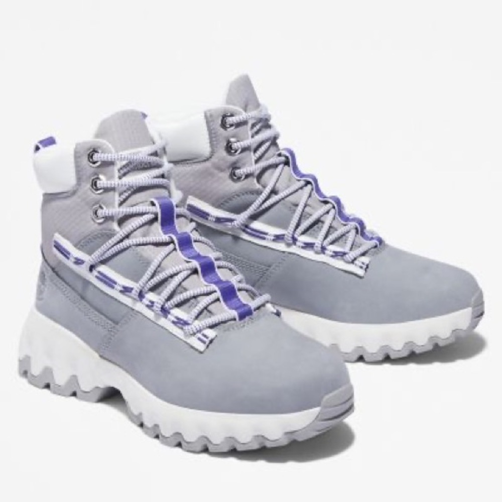 $150 NEW TIMBERLANDS WOMEN'S GREENSTRIDE™ EDGE WATERPROOF BOOTS NUBUCK